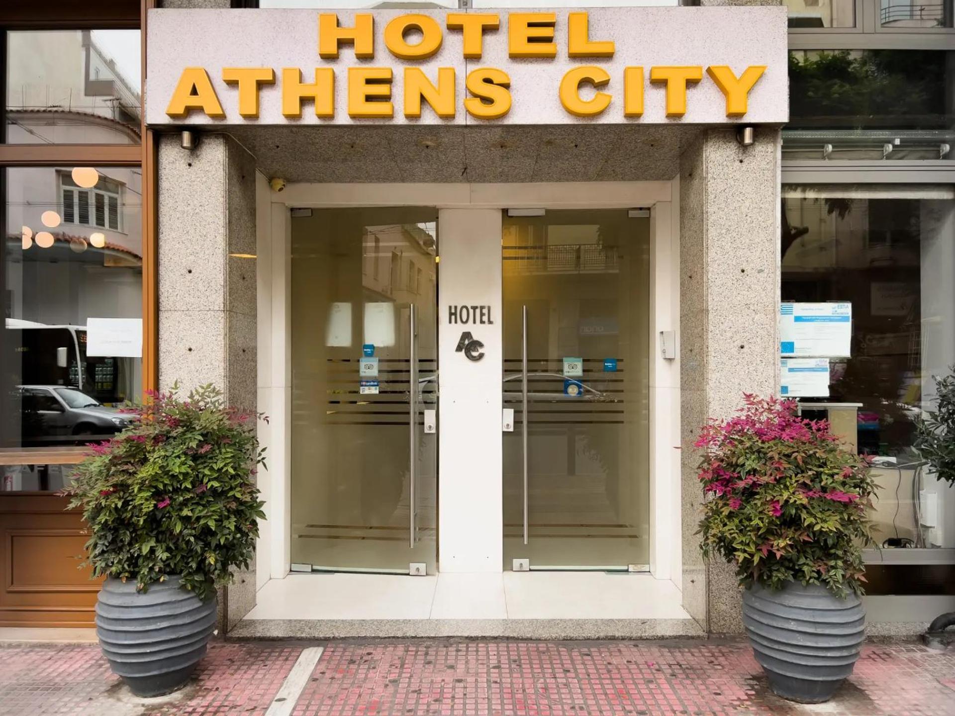 Athens City Hotel Luaran gambar